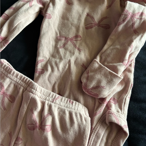 Carter's Pink Bow Set - Picture 2 of 2